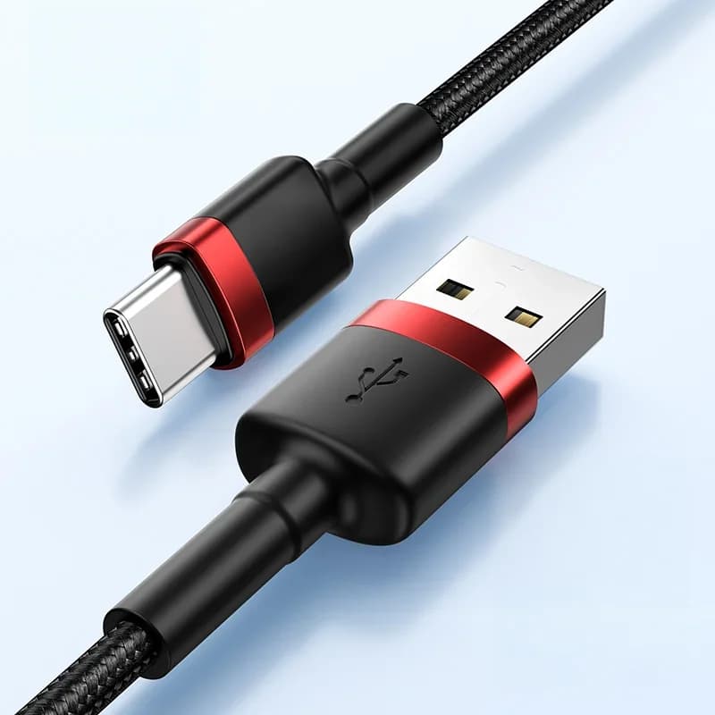 Cable de carga rápida USB-C, compatible con 60W 3A