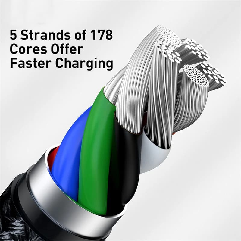 Cable de carga rápida USB-C a Lightning 20W PD